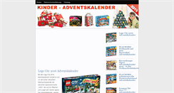 Desktop Screenshot of kinderadventskalender.com